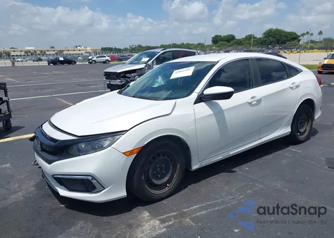 2020 Honda Civic Lx из США, поврежденный, VIN 2HGFC2F62LH521005